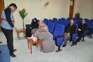 Read more about the article المحاضرة الثالثة لمنتسبي كلية العلوم السياحية عن الغصة القلبية للطفل الرضيع واجراءات الاسعاف الاولي بالاضافة الى تدريب المنسبين عمليا